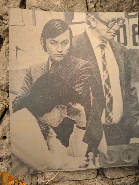 Karpov watching over the shoulders of Torre, Baguio Masters 1980 – Smyslov is more interested in the neighbouring game!