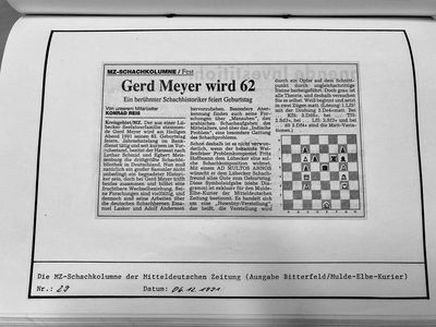 Quelle: Schachmuseum Löberitz, Konrad Reiß in MZ v. 06.12.1991