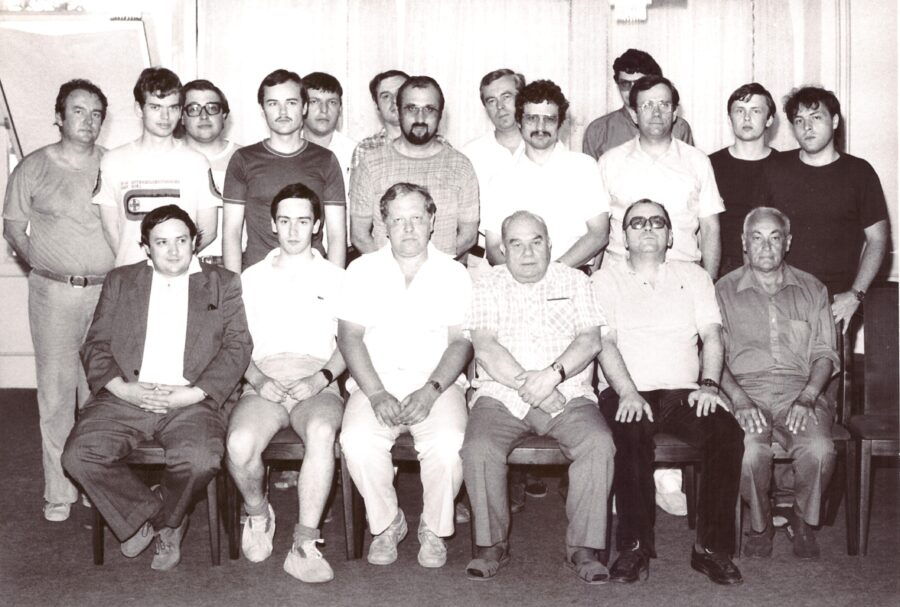 Czechoslovak Championship in Prague, 1986.