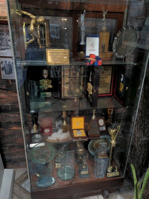 Medals and trophies from Torre’s career