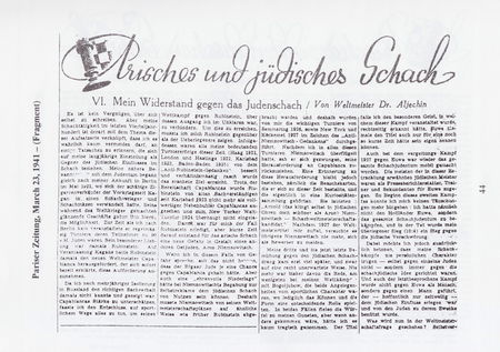 Article from the Pariser Zeitung