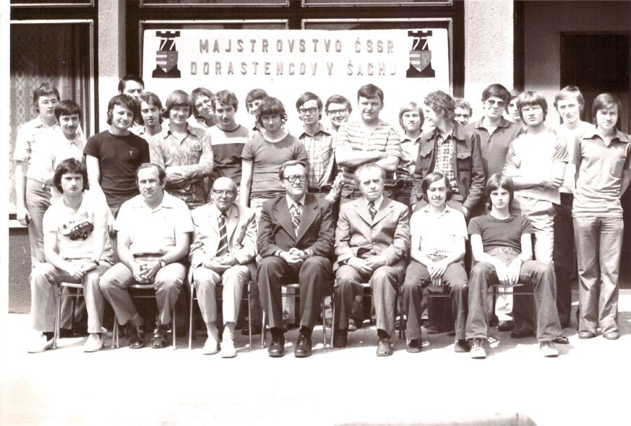 From the victorious Czechoslovak Junior Championship in Dunajská Streda, 1977.