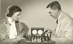 Sonja Graf und Max Euwe
