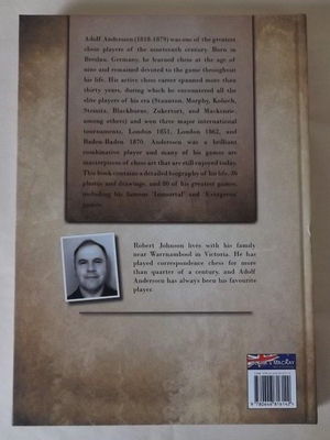Robert Johnson - Adolf Anderssen - backcover