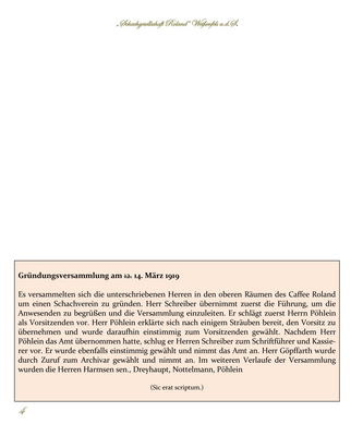 Konrad Reiß - Chronik der Schachgesellschaft „Roland“ Weißenfels a.d.S. - page 4