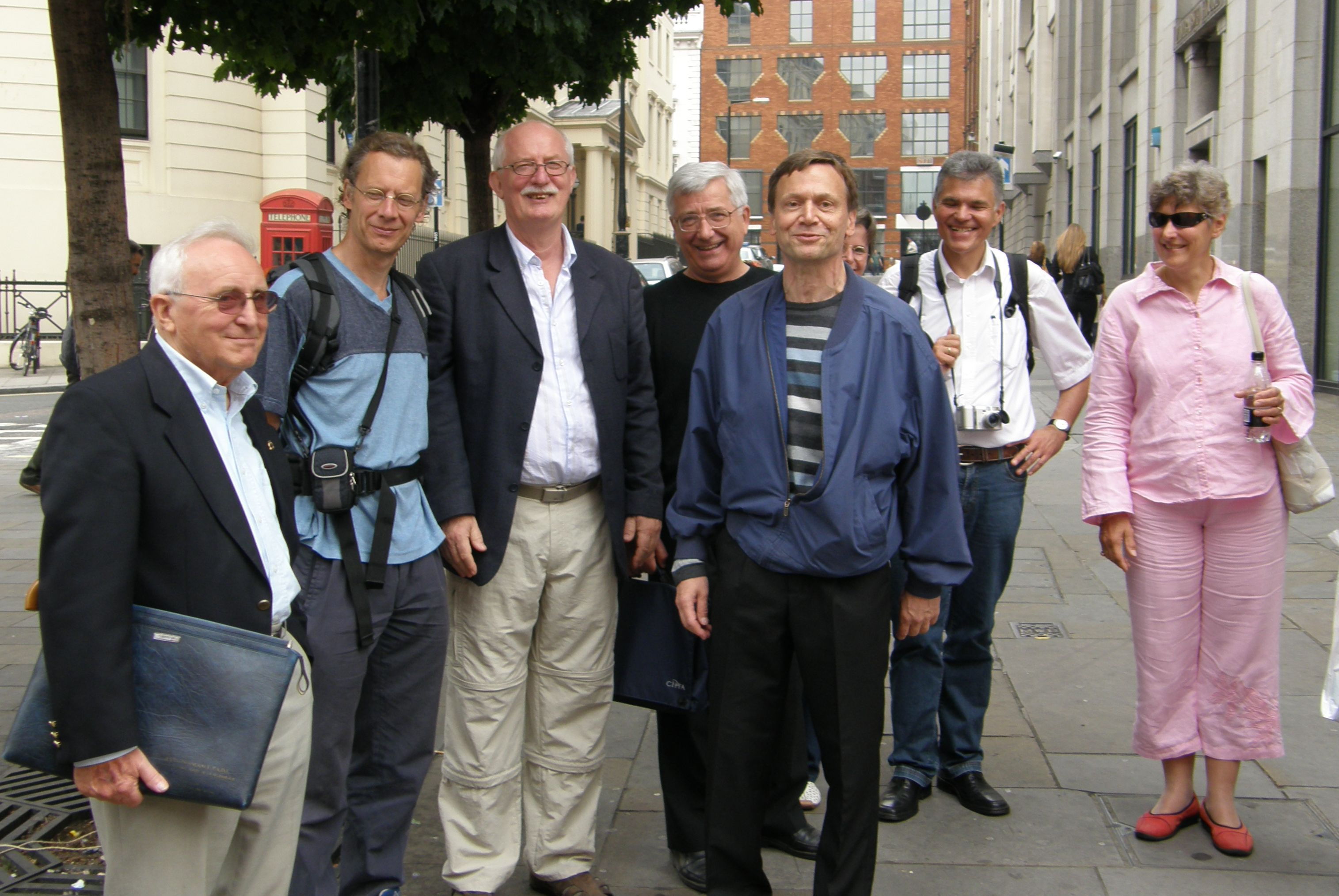 Leonard Skinner, Jurgen Stigter, Calle Erlandsson, Tony Gillam, Jimmy Adams, Andreas Saremba and Regina Corneth, 2007
