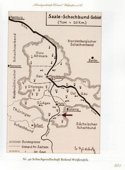 Konrad Reiß - Chronik der Schachgesellschaft „Roland“ Weißenfels a.d.S. - page 351