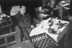 Photo of the late Alexander Alekhine