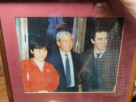 Campomanes Gallery IV: Campomanes with Kasparov, likely 1985