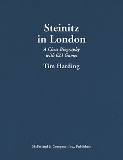 Tim Harding - Steinitz in London - frontcover