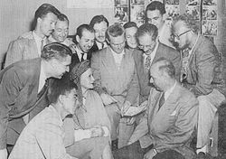 Gruppenfoto Hollywood 1952