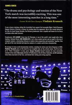 Carlsen vs. Karjakin - back cover
