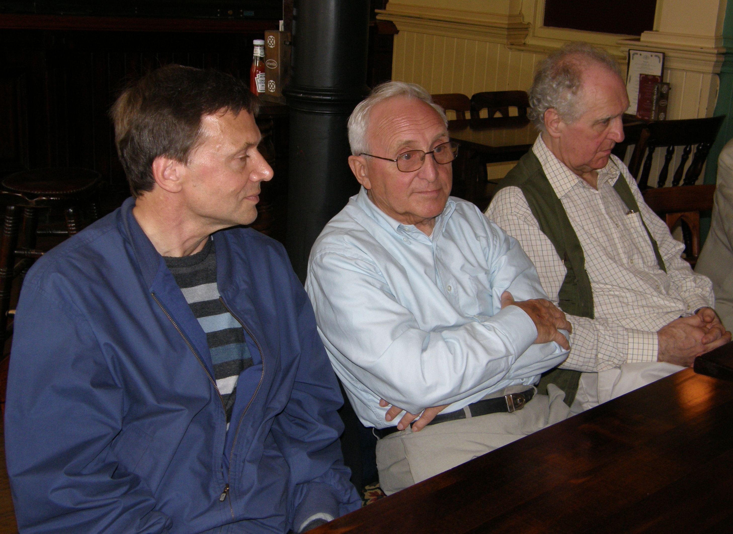 Jimmy Adams, Leonard Skinner and Mark Huba, 2007
