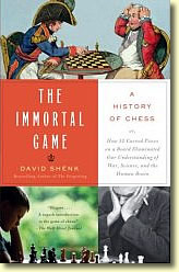 The new paperback edition of The Immortal Game.