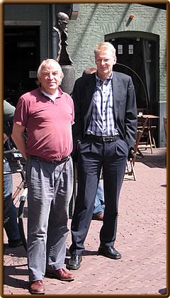 Leo Oomens (on the left) and Bert Corneth