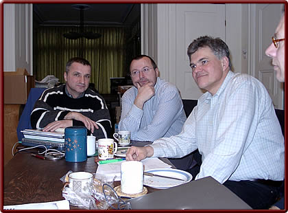 Michael Negele, Vlastimil Fiala, Andreas Saremba, Jurgen Stigter (nur teilweise sichtbar)