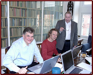 Andreas Saremba, Jurgen Stigter und Ralf Binnewirtz