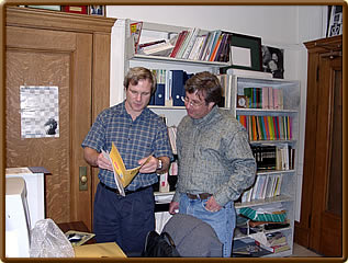 In John Donaldson’s office, 4th floor