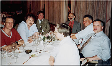 Jurgen Stigter, Norbert Fieberg, Wolfgang Angerstein, Michael Mark, Andreas Saremba, Michael Negele and (in the front) Hans-Jürgen Fresen