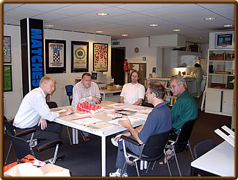 Bert Corneth, Peter de Jong, René van der Heijden, Jurgen Stigter und Hans Engberts