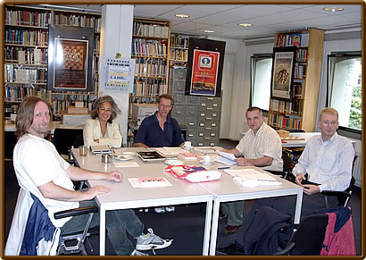 René van der Heijden, Eveline Dirksen, Jurgen Stigter, Michael Negele und Bert Corneth