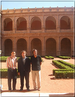 San Miguel de los Reyes Monastery (from left to right: Alió, Garzón, Artigas ... the "Círculo Paluzíe"!)