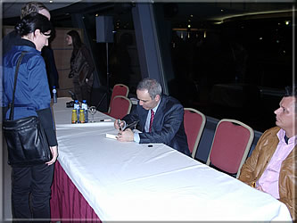 Kasparows Autogrammstunde