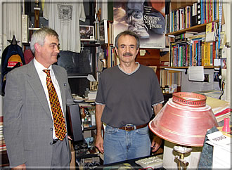 Michael Clapham and Fred Wilson