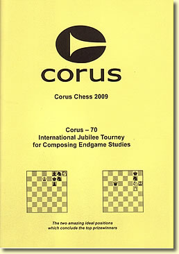 The booklet on the composing tourney (printed by -be- à aix-la-chapelle)