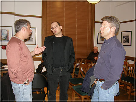 Andy Ansel, Myron Samsin und Andy Milburn