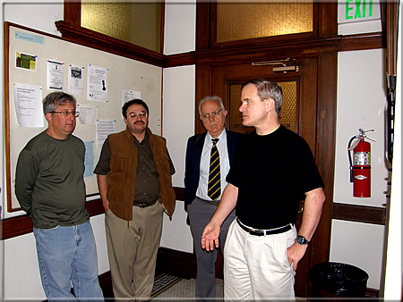 Andy Ansel, Yakov Zusmanovich, Anthony Saidy und John Donaldson