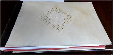 Gästebuch (Vorderdeckel)